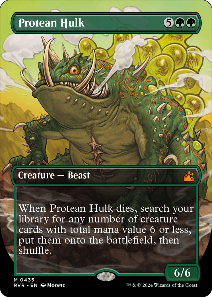 Protean Hulk (Anime Borderless) [Ravnica Remastered] | Empire Gaming NC