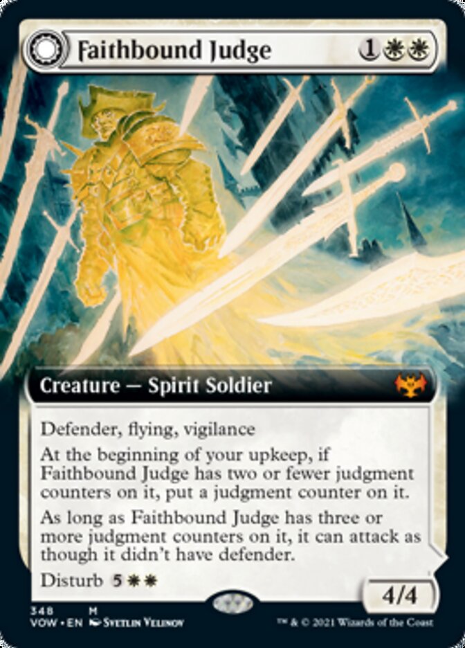 Faithbound Judge // Sinner's Judgment (Extended) [Innistrad: Crimson Vow] | Empire Gaming NC