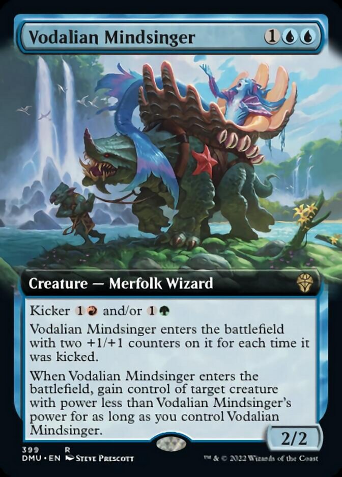 Vodalian Mindsinger (Extended Art) [Dominaria United] | Empire Gaming NC