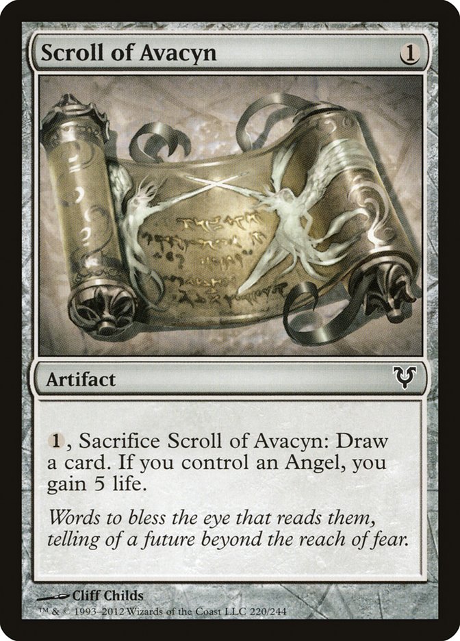 Scroll of Avacyn [Avacyn Restored] | Empire Gaming NC
