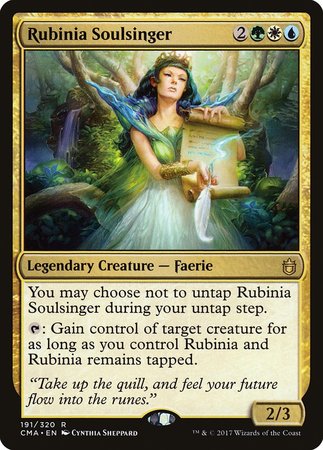 Rubinia Soulsinger [Commander Anthology] | Empire Gaming NC