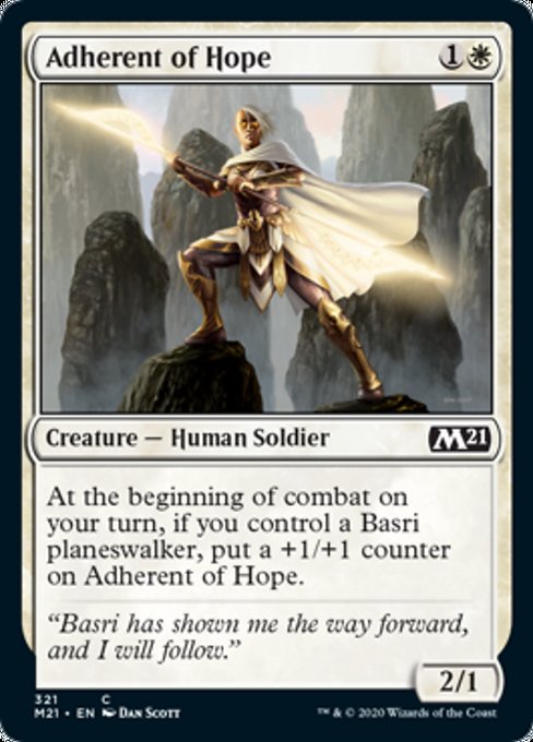 Adherent of Hope [Core Set 2021] | Empire Gaming NC