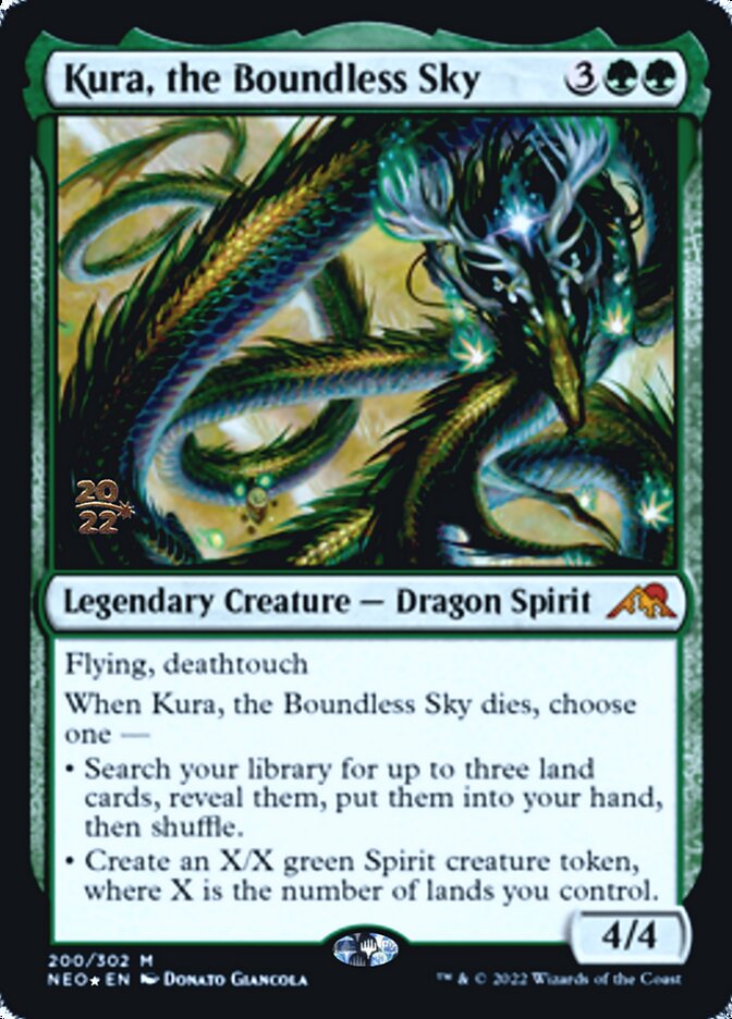 Kura, the Boundless Sky [Kamigawa: Neon Dynasty Prerelease Promos] | Empire Gaming NC