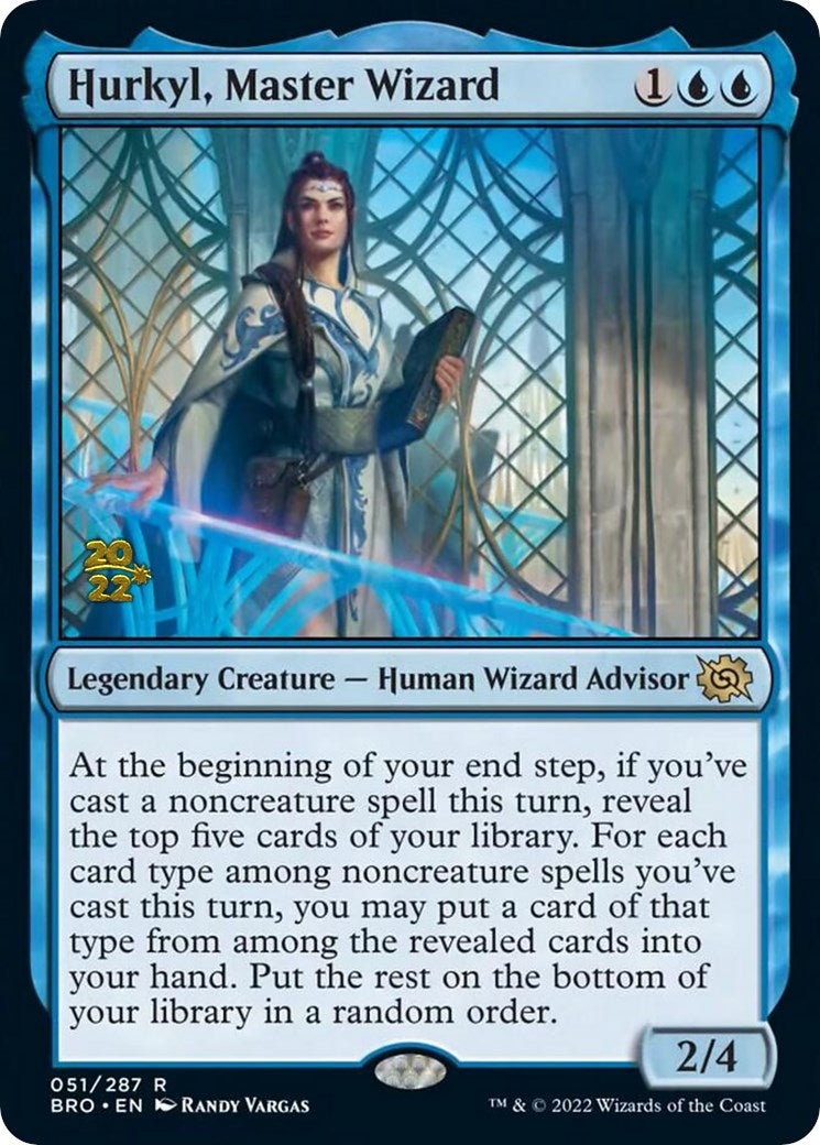 Hurkyl, Master Wizard [The Brothers' War: Prerelease Promos] | Empire Gaming NC