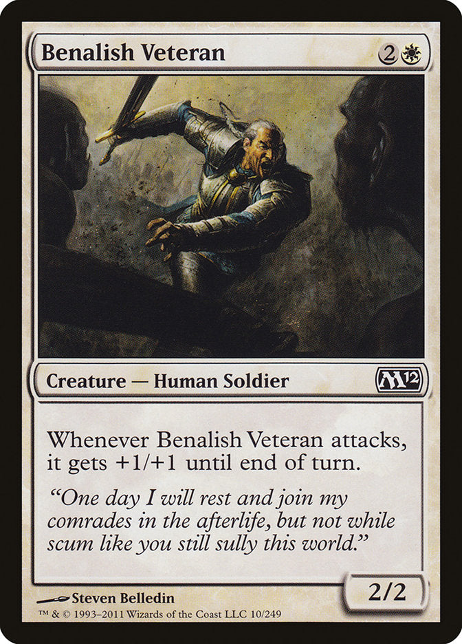 Benalish Veteran [Magic 2012] | Empire Gaming NC