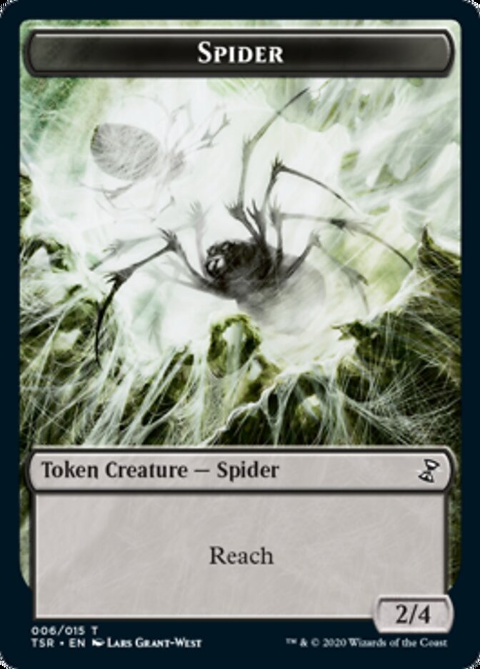 Spider Token [Time Spiral Remastered Tokens] | Empire Gaming NC