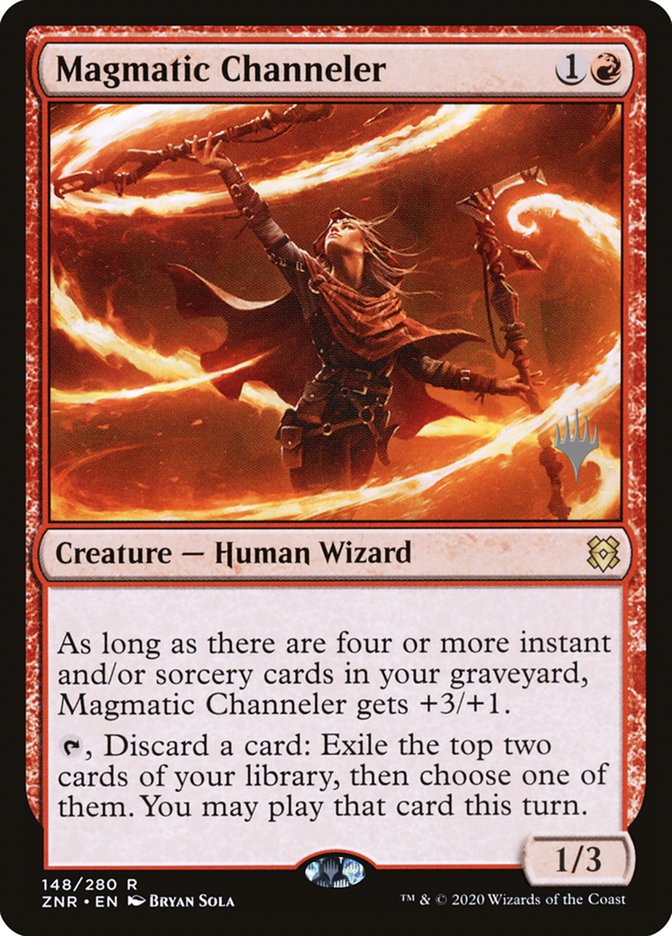 Magmatic Channeler (Promo Pack) [Zendikar Rising Promos] | Empire Gaming NC