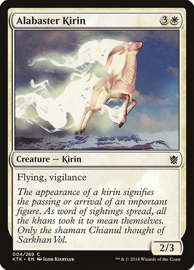 Alabaster Kirin [Khans of Tarkir] | Empire Gaming NC