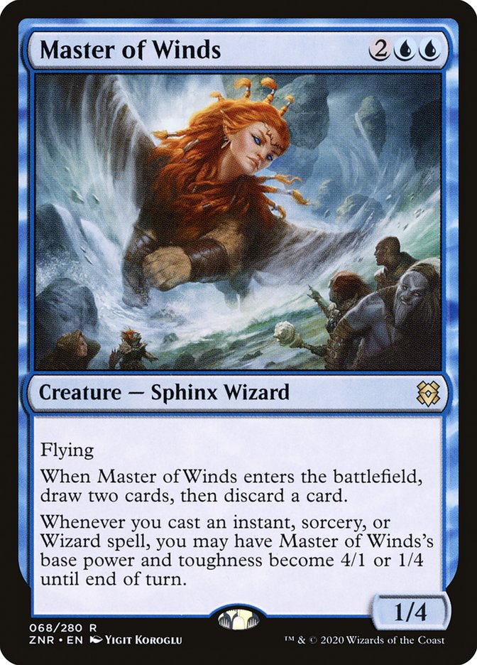 Master of Winds [Zendikar Rising] | Empire Gaming NC