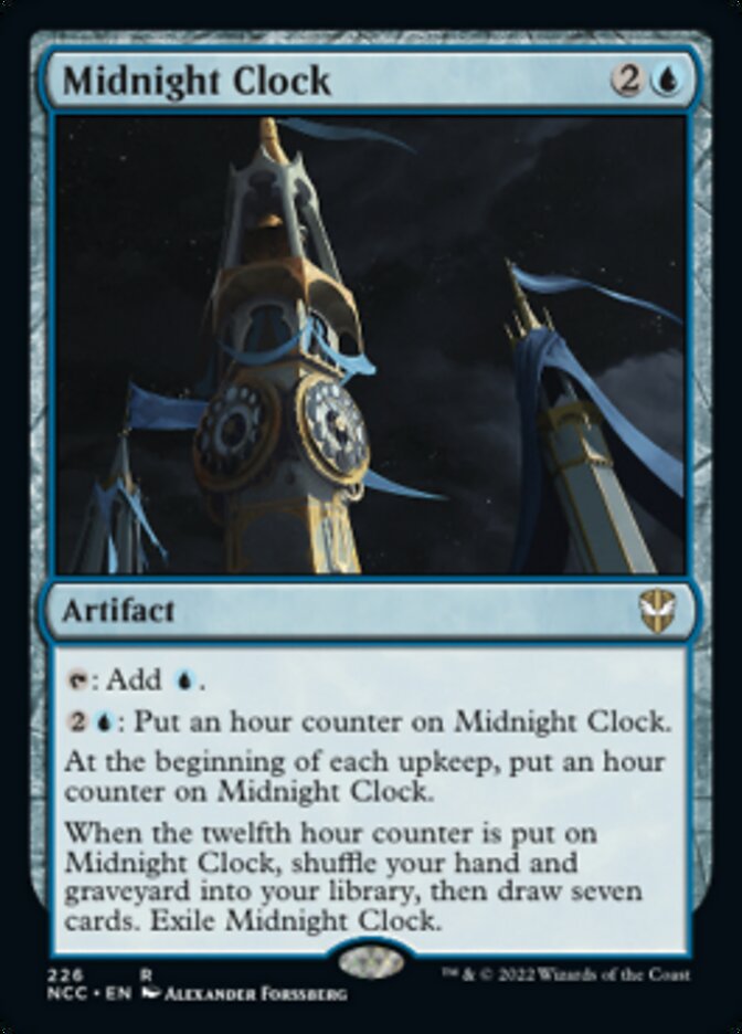 Midnight Clock [Streets of New Capenna Commander] | Empire Gaming NC