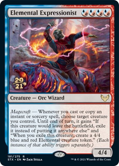 Elemental Expressionist [Strixhaven: School of Mages Prerelease Promos] | Empire Gaming NC