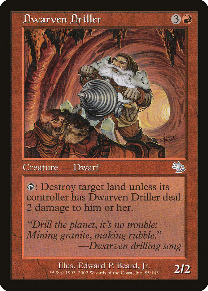 Dwarven Driller [Judgment] | Empire Gaming NC