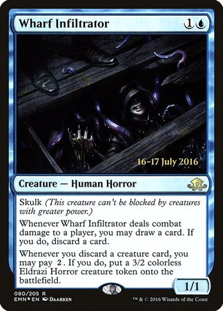 Wharf Infiltrator [Eldritch Moon Promos] | Empire Gaming NC