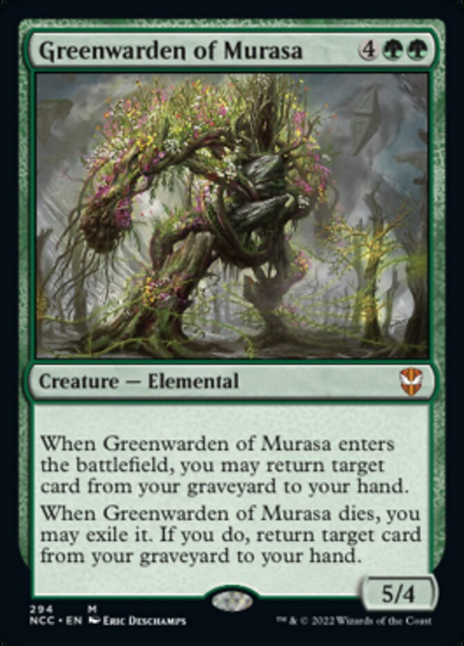 Greenwarden of Murasa [Streets of New Capenna Commander] | Empire Gaming NC