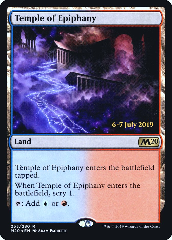 Temple of Epiphany  [Core Set 2020 Prerelease Promos] | Empire Gaming NC