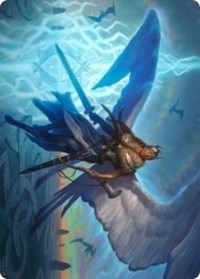 Righteous Valkyrie Art Card [Kaldheim: Art Series] | Empire Gaming NC