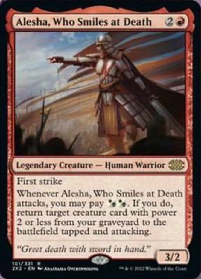 Alesha, Who Smiles at Death [Double Masters 2022] | Empire Gaming NC