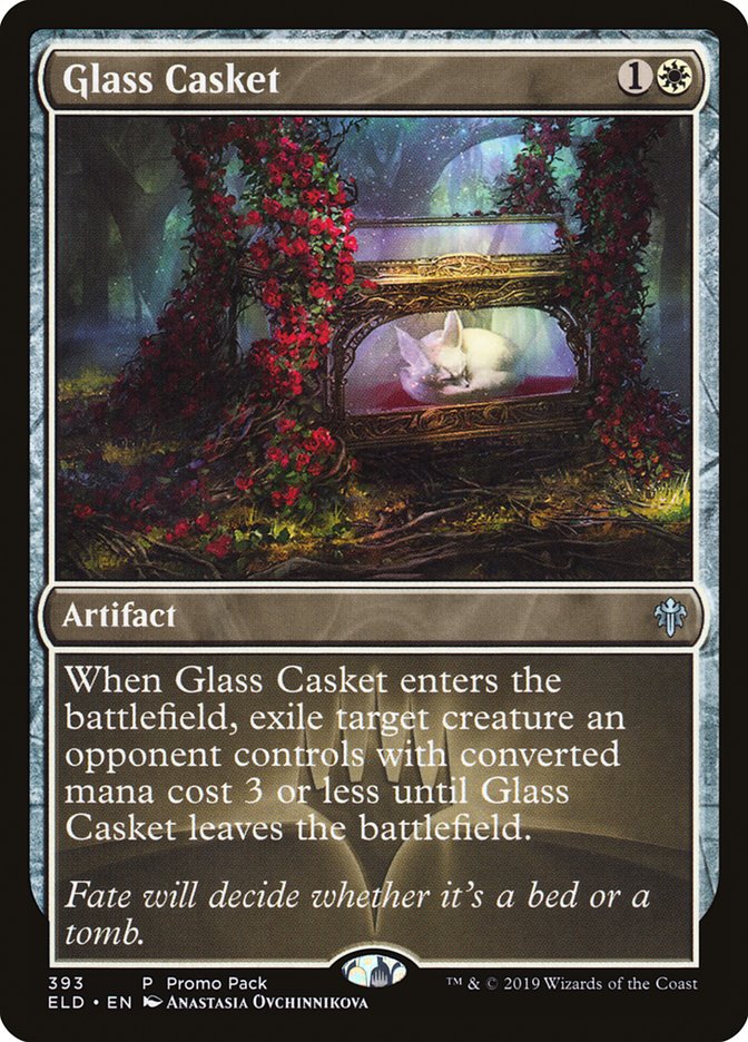 Glass Casket (Promo Pack) [Throne of Eldraine Promos] | Empire Gaming NC