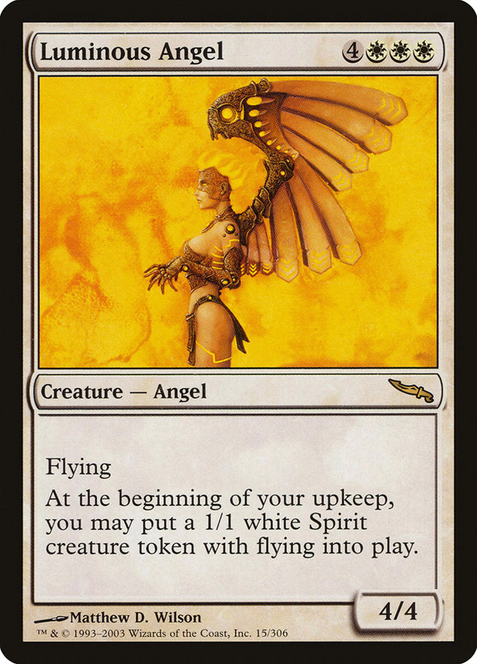 Luminous Angel [Mirrodin] | Empire Gaming NC