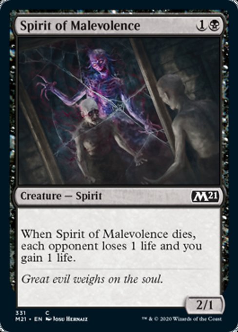 Spirit of Malevolence [Core Set 2021] | Empire Gaming NC