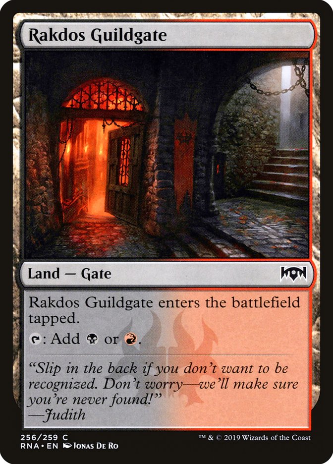 Rakdos Guildgate (256/259) [Ravnica Allegiance] | Empire Gaming NC