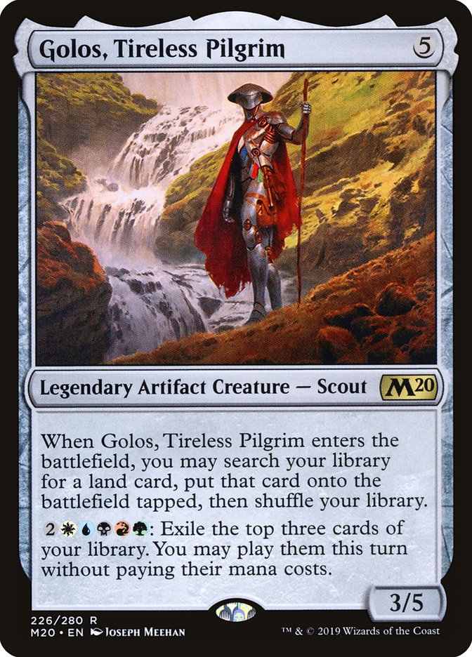 Golos, Tireless Pilgrim [Core Set 2020] | Empire Gaming NC