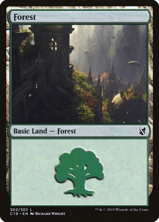 Forest (302) [Commander 2019] | Empire Gaming NC