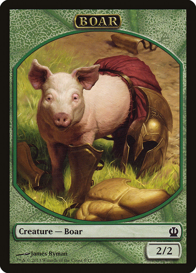 Boar [Theros Tokens] | Empire Gaming NC