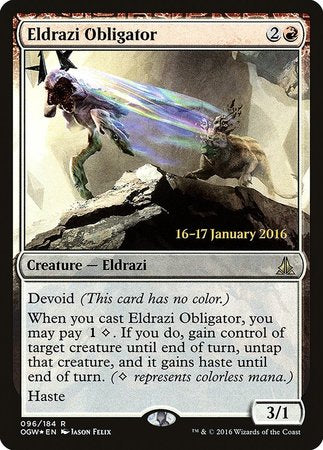 Eldrazi Obligator [Oath of the Gatewatch Promos] | Empire Gaming NC