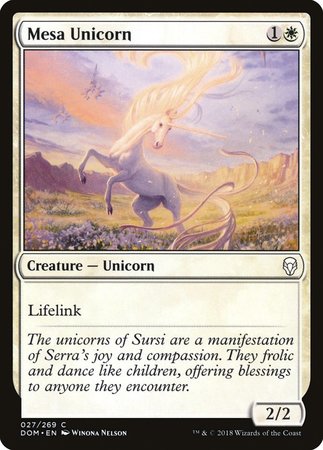 Mesa Unicorn [Dominaria] | Empire Gaming NC