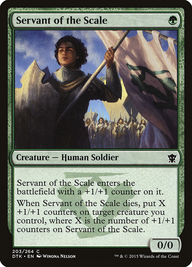 Servant of the Scale [Dragons of Tarkir] | Empire Gaming NC