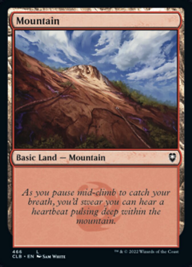 Mountain (466) [Commander Legends: Battle for Baldur's Gate] | Empire Gaming NC