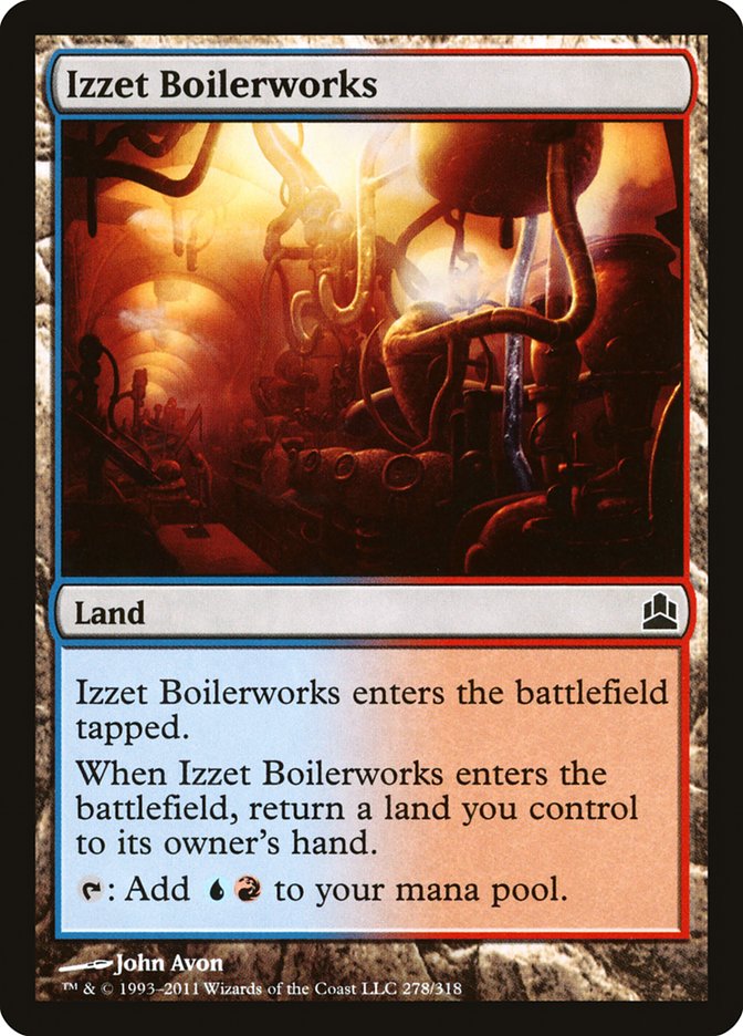 Izzet Boilerworks [Commander 2011] | Empire Gaming NC