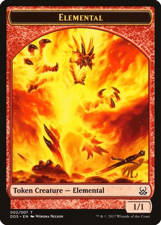 Elemental Token [Duel Decks: Mind vs. Might Tokens] | Empire Gaming NC