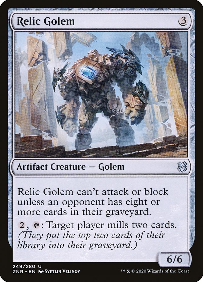 Relic Golem [Zendikar Rising] | Empire Gaming NC