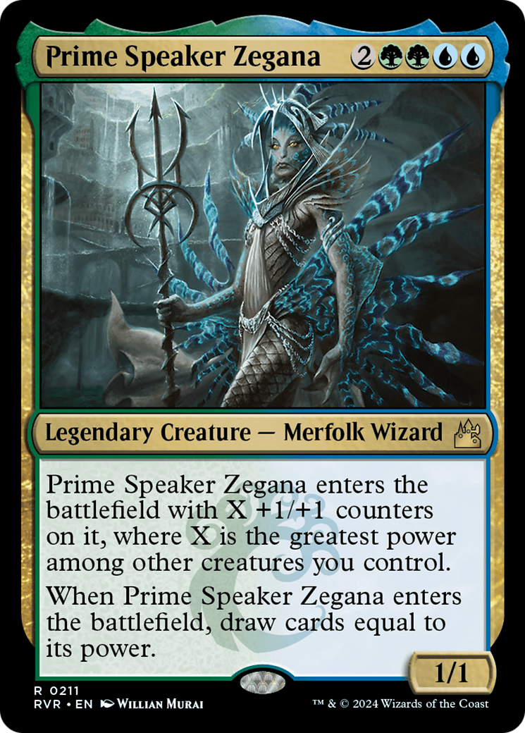 Prime Speaker Zegana [Ravnica Remastered] | Empire Gaming NC