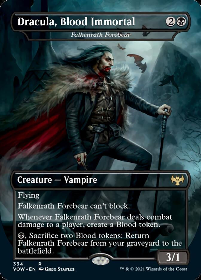 Falkenrath Forebear - Dracula, Blood Immortal [Innistrad: Crimson Vow] | Empire Gaming NC