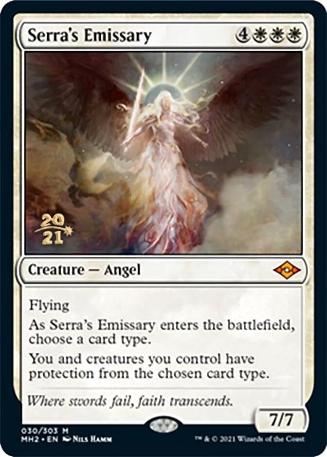 Serra's Emissary [Modern Horizons 2 Prerelease Promos] | Empire Gaming NC