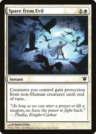 Spare from Evil [Innistrad] | Empire Gaming NC