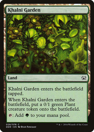Khalni Garden [Duel Decks: Nissa vs. Ob Nixilis] | Empire Gaming NC