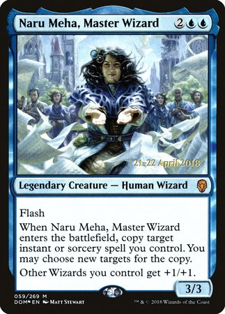 Naru Meha, Master Wizard [Dominaria Promos] | Empire Gaming NC