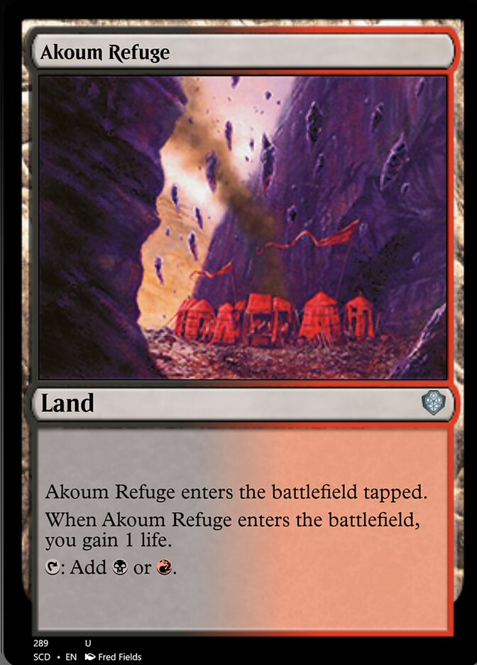 Akoum Refuge [Starter Commander Decks] | Empire Gaming NC