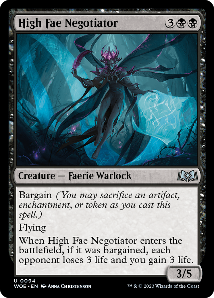 High Fae Negotiator [Wilds of Eldraine] | Empire Gaming NC