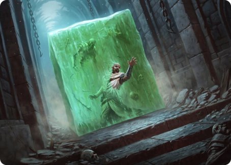 Gelatinous Cube Art Card [Dungeons & Dragons: Adventures in the Forgotten Realms Art Series] | Empire Gaming NC