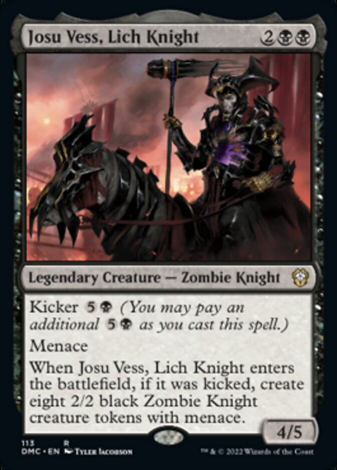 Josu Vess, Lich Knight [Dominaria United Commander] | Empire Gaming NC