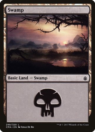 Swamp (299) [Commander Anthology] | Empire Gaming NC