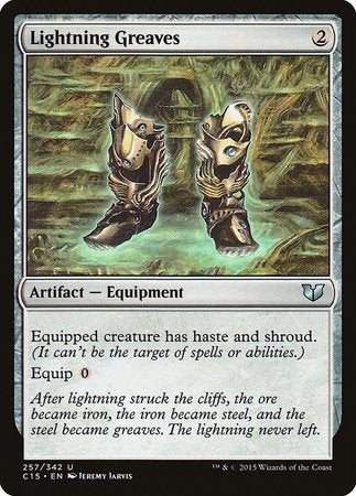 Lightning Greaves [Commander 2015] | Empire Gaming NC