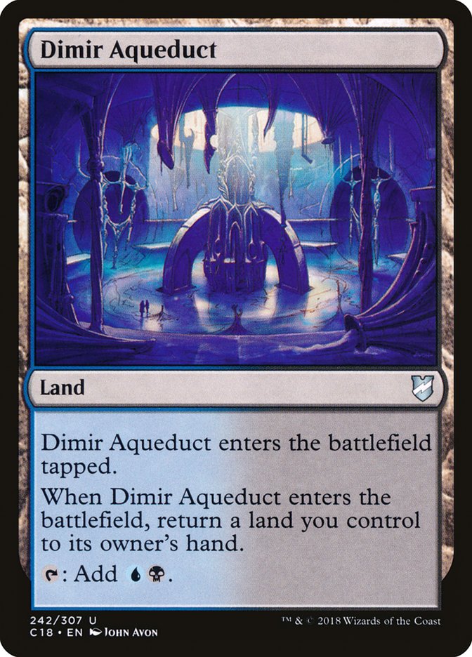 Dimir Aqueduct [Commander 2018] | Empire Gaming NC