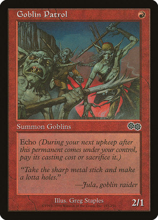 Goblin Patrol [Urza's Saga] | Empire Gaming NC