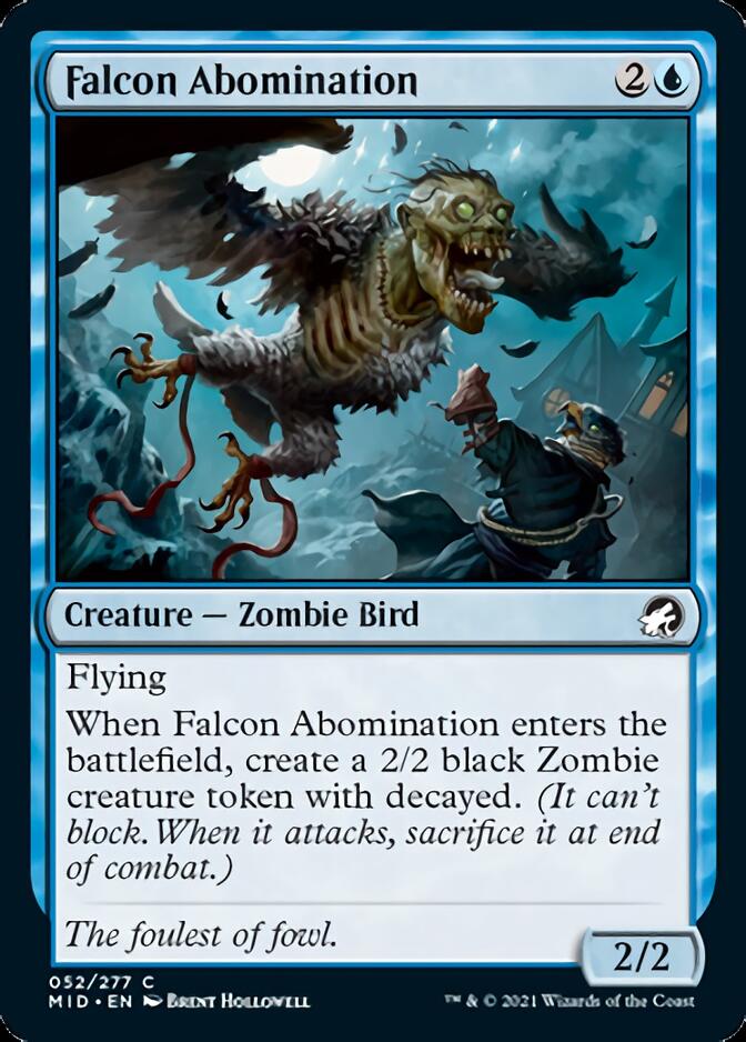 Falcon Abomination [Innistrad: Midnight Hunt] | Empire Gaming NC